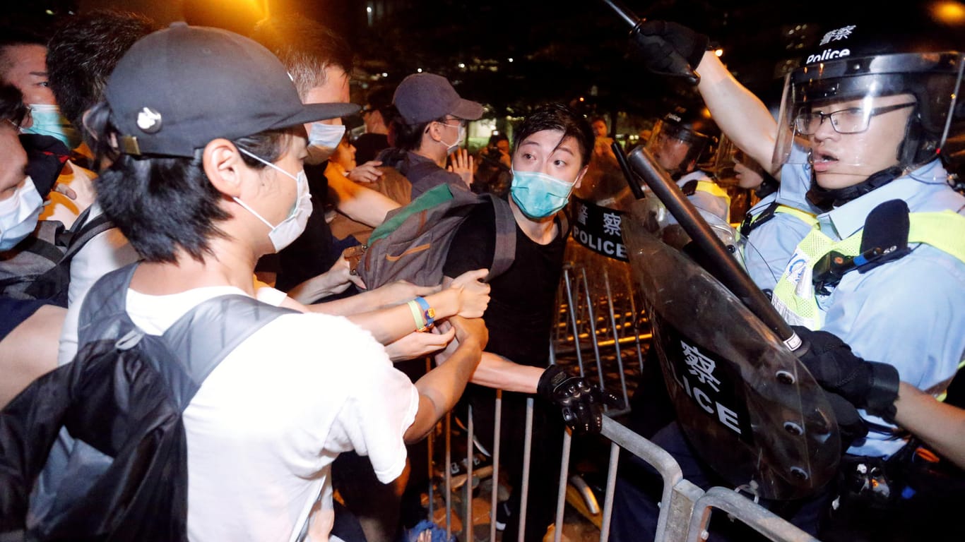 Proteste in Hongkong.