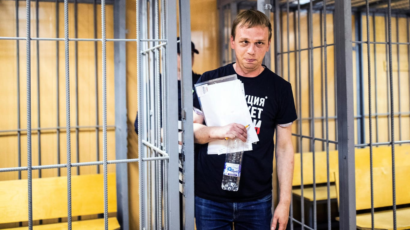 Iwan Gokunow: Die Vorwürfe gegen den russischen Investigativ-Journalisten wurden fallen gelassen. Seine Festnahme hatte für Empörung gesorgt.