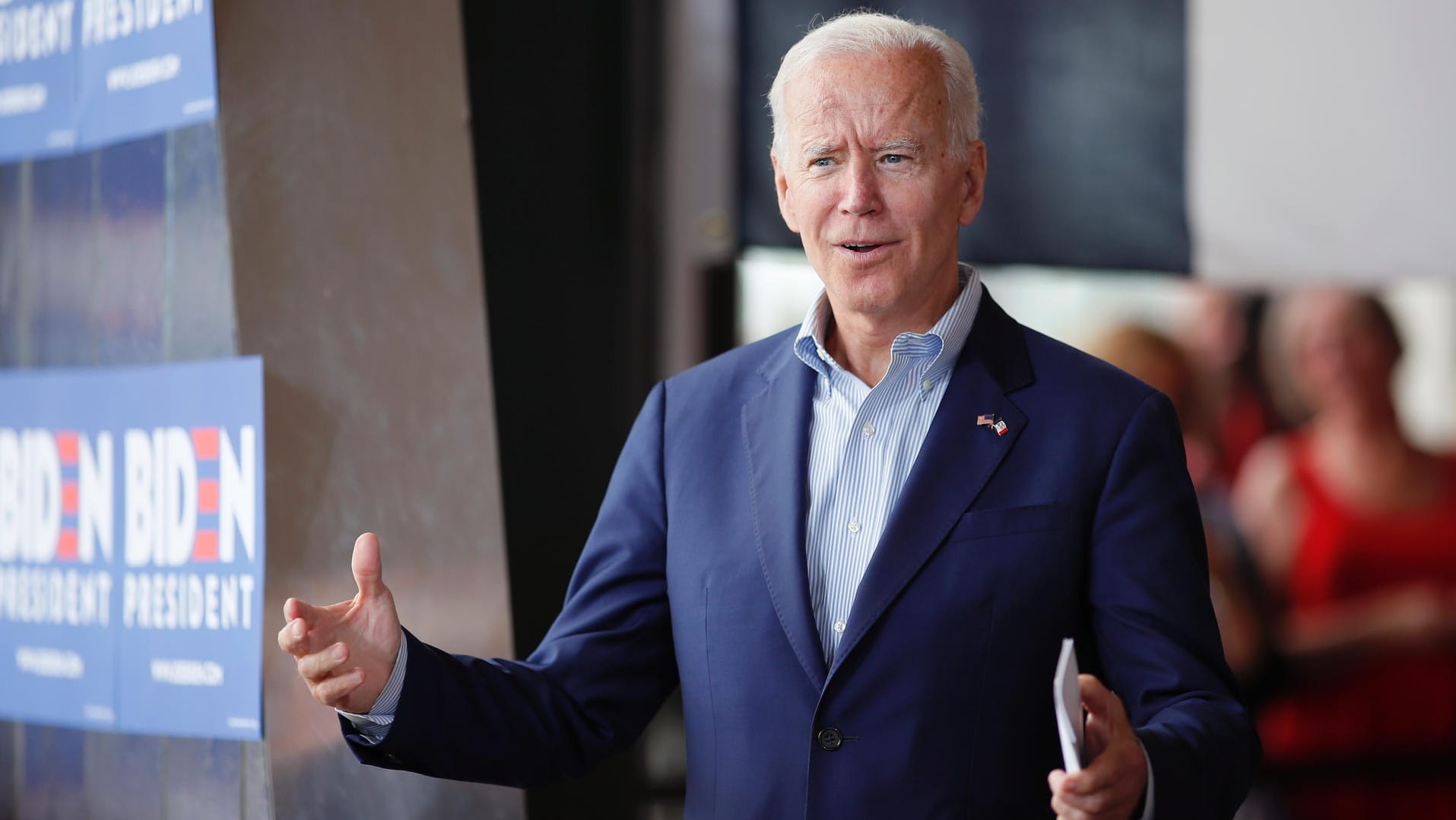 Ex-Vize-Präsident und möglicher Präsidentschaftskandidat der Demokraten, Joe Biden.