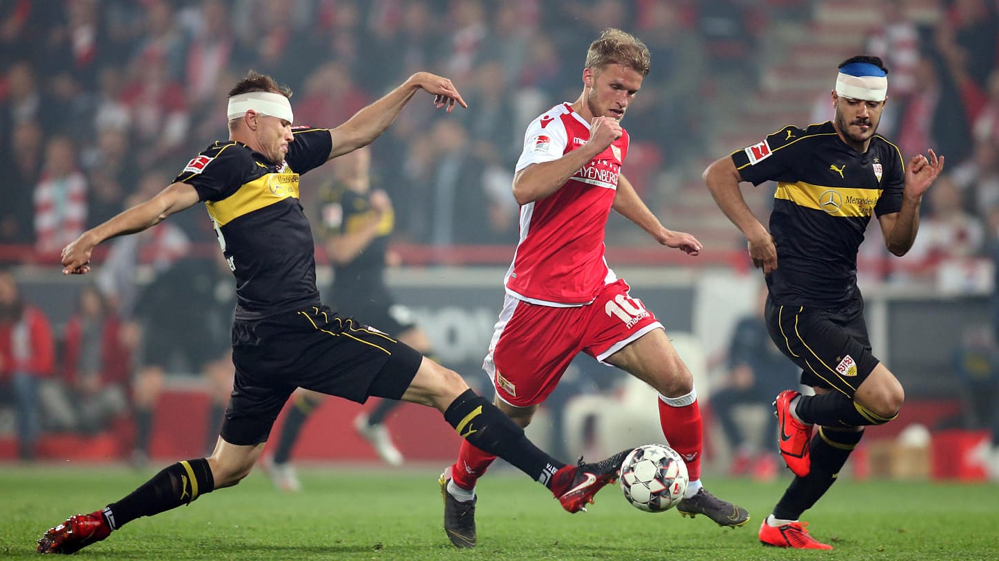 Holger Badstuber, Sebastian Andersson und Ozan Kabak im Relegationsspiel.