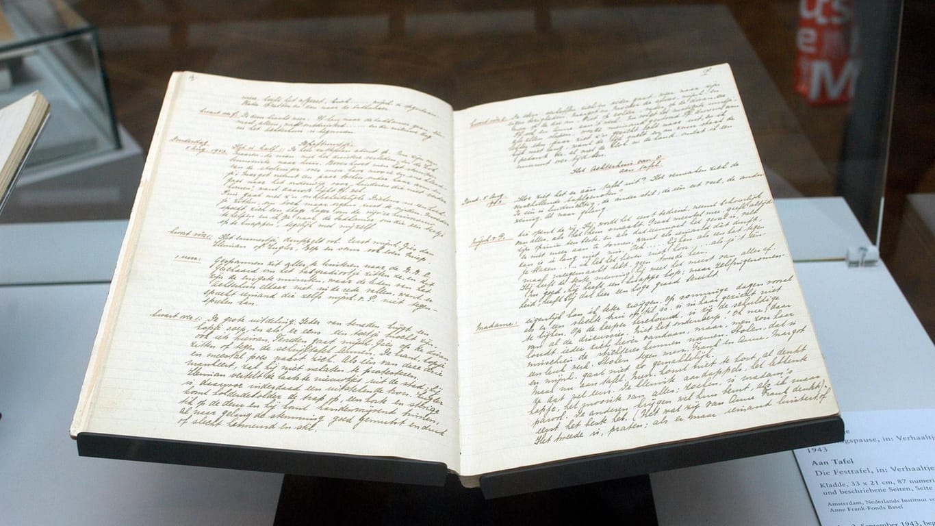 Anne Franks Tagebuch.