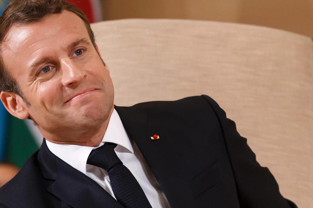Frankreichs Präsident Emmanuel Macron: "Man sollte nicht dort ein Symbol sehen, wo es keines gibt."