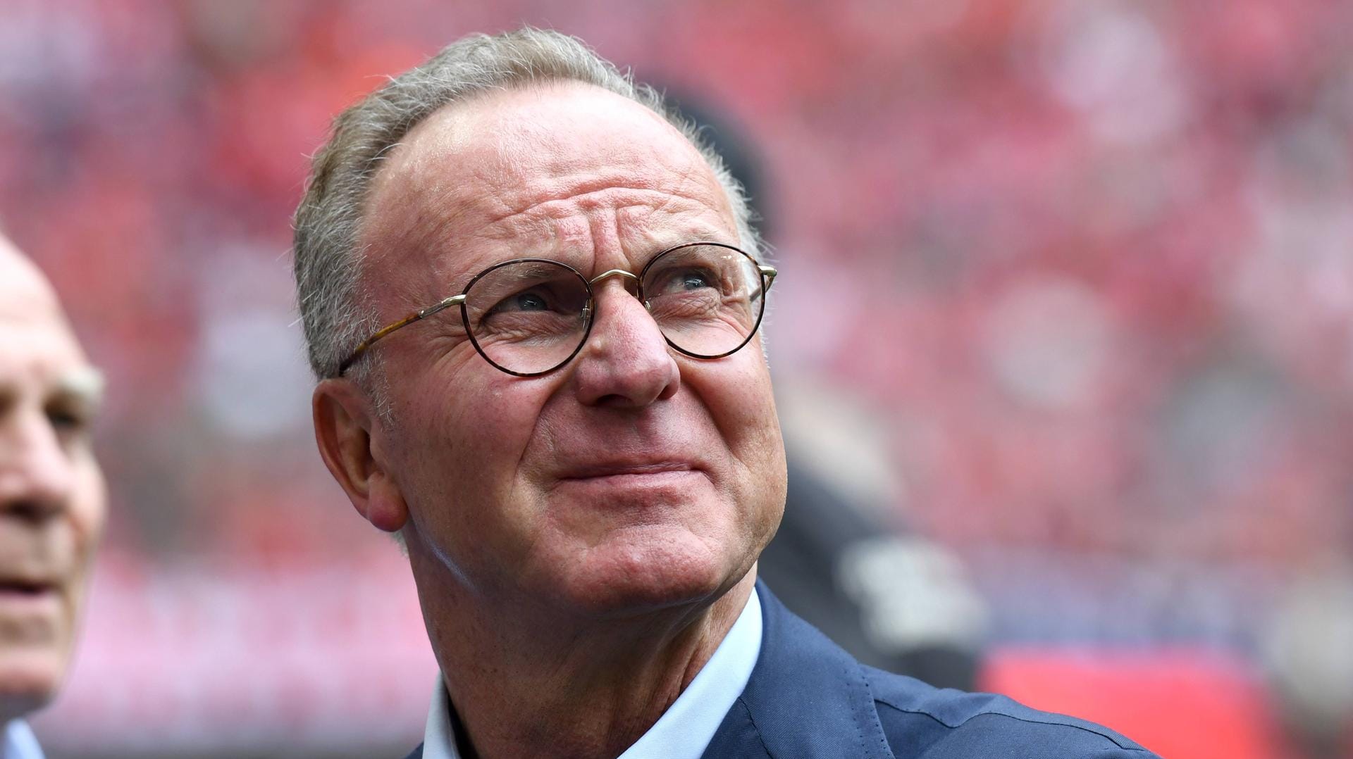 Karl-Heinz Rummenigge: Bayerns Vorstandsboss sieht Leroy Sané im Transferpoker am Zug.