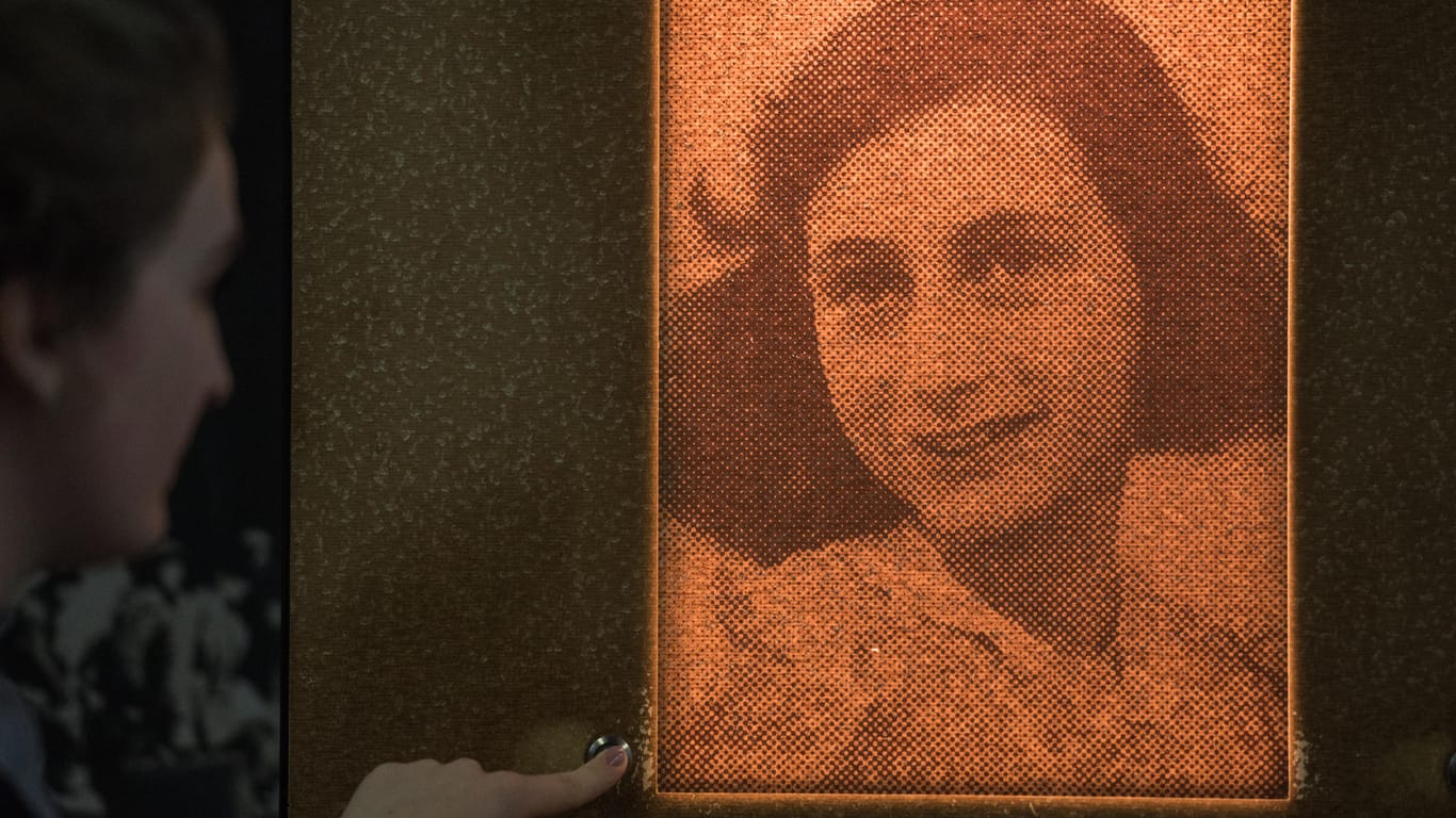 Porträt von Anne Frank: Die Jüdin wäre am 12. Juni 90 Jahre alt geworden.