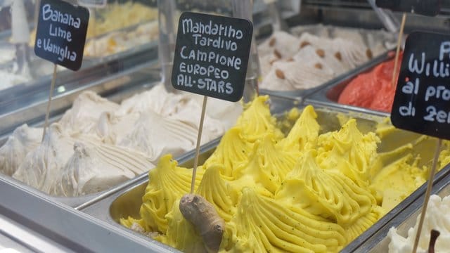 In der Eisdiele "Cannolo Siciliano" gilt das Motto: weniger ist mehr.