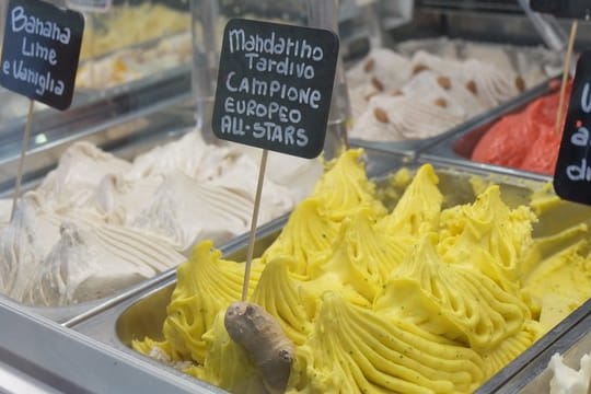 In der Eisdiele "Cannolo Siciliano" gilt das Motto: weniger ist mehr.