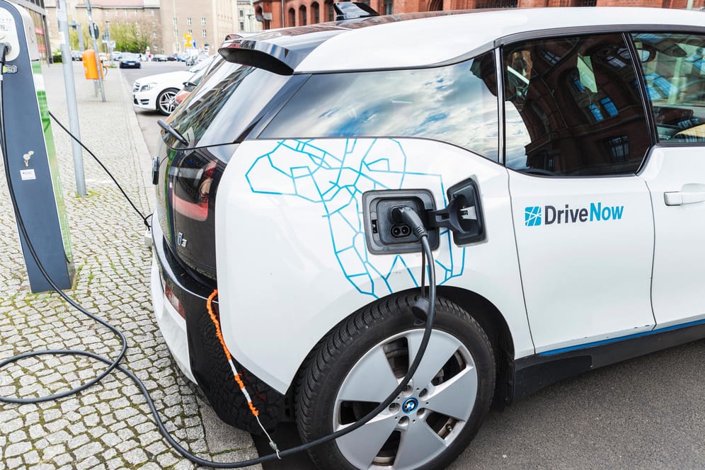 Elektroauto von DriveNow: Der Carsharingdienst wird vom Automobilhersteller BMW angeboten.