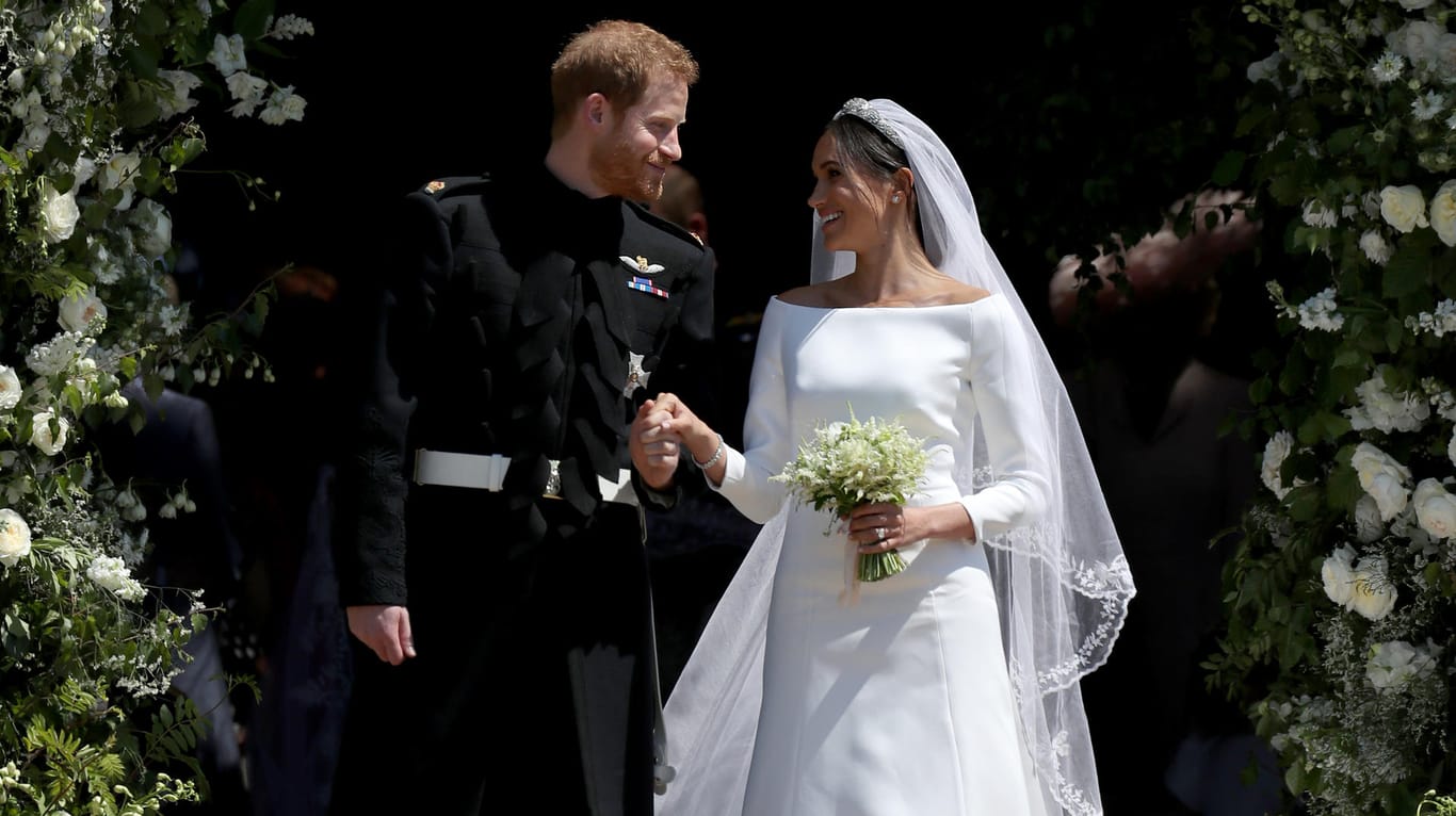 Prinz Harry und Herzogin Meghan: Die beiden heirateten am 19. Mai 2018.