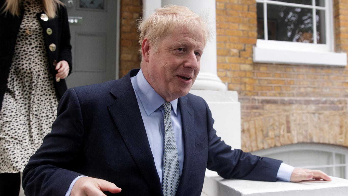 Boris Johnson in London: Der konservative Politiker geht als Top-Favorit in das Rennen um die Nachfolge von Theresa May.
