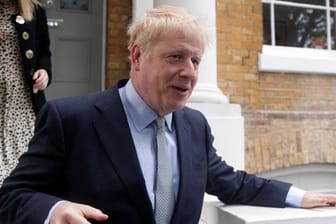 Boris Johnson in London: Der konservative Politiker geht als Top-Favorit in das Rennen um die Nachfolge von Theresa May.