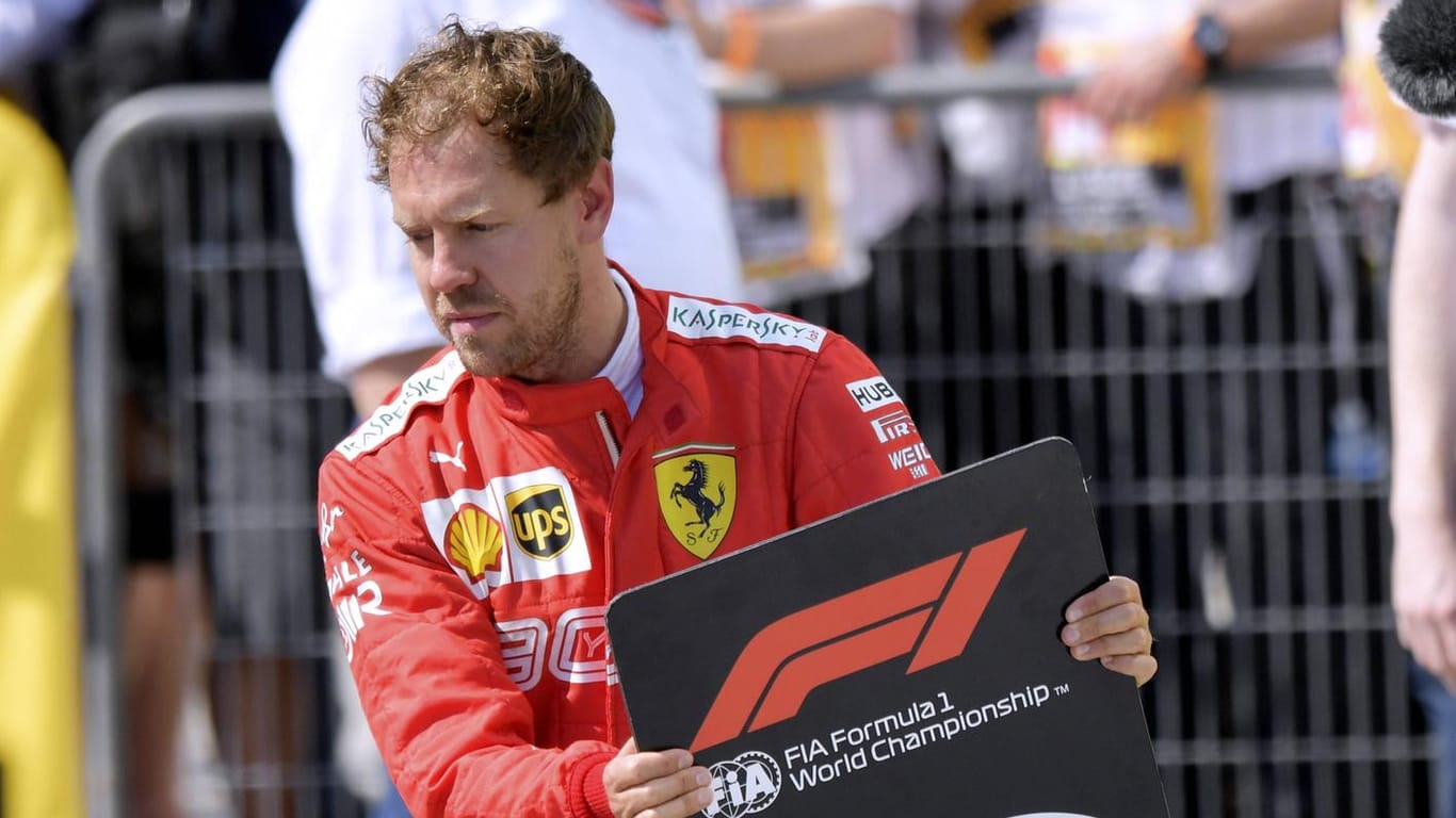 Bleibt Zweiter: Sebastian Vettel.