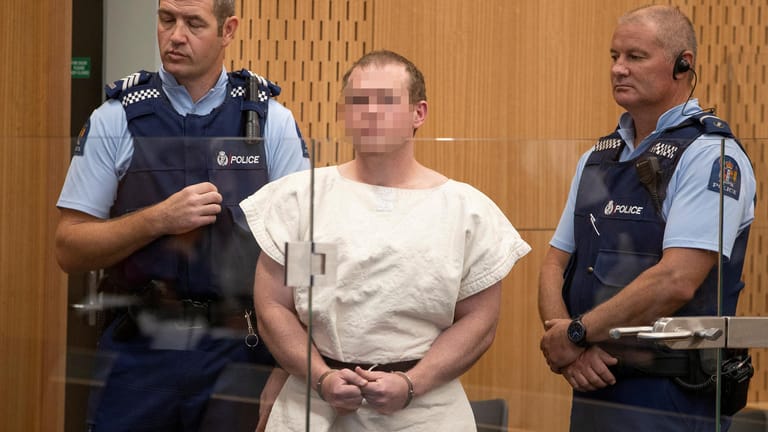 Brenton Tarrant: Der mutmaßliche Christchurch-Attentäter behauptet, unschuldig zu sein.