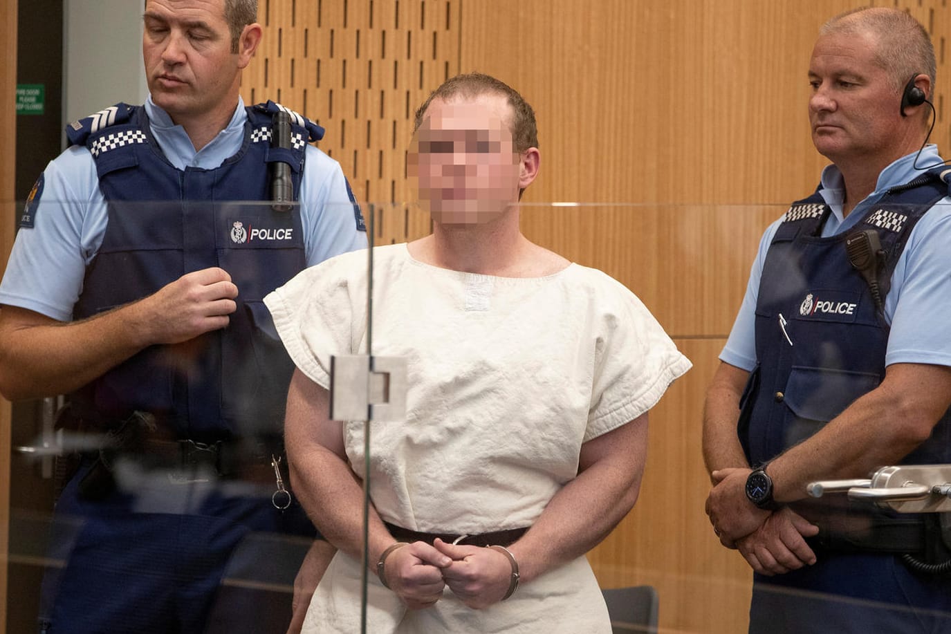 Brenton Tarrant: Der mutmaßliche Christchurch-Attentäter behauptet, unschuldig zu sein.