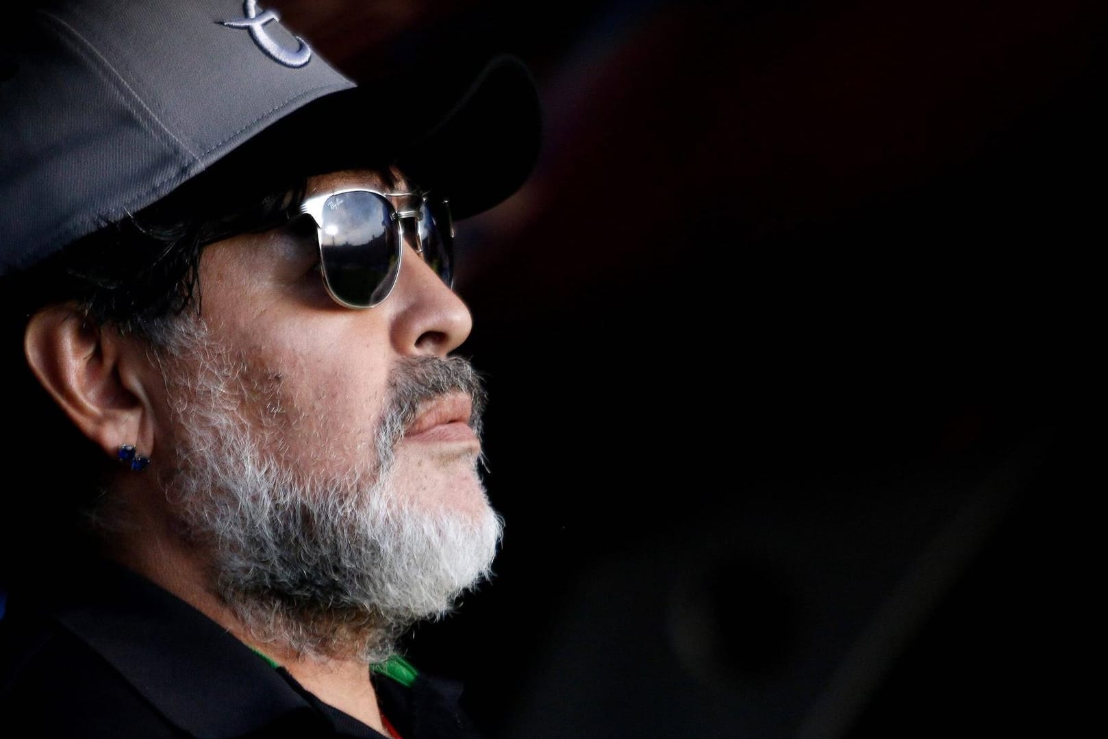 Diego Maradona: In seiner kurzen Amtszeit als Trainer in Mexiko sorgte er regelmäßig für Schlagzeilen.