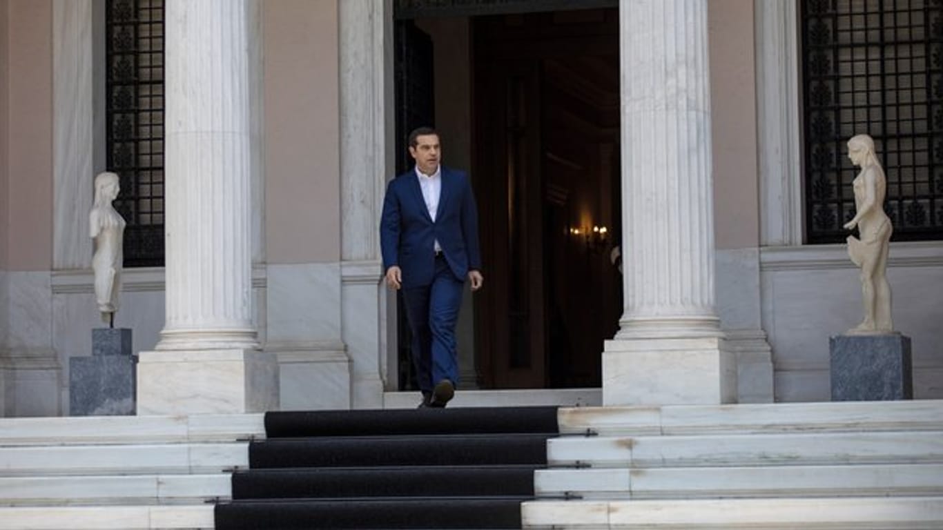 Die Partei Syriza liegt nur noch bei einer Zustimmung von 26 Prozent.