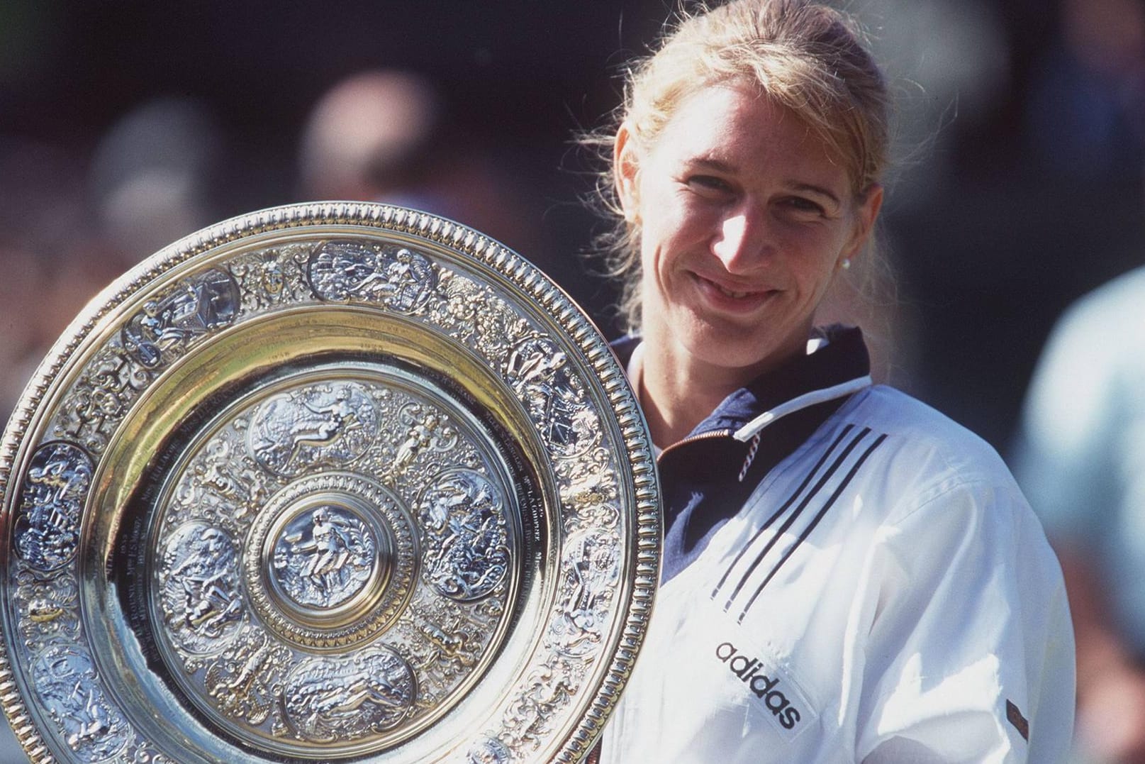 Steffi Graf nach dem Gewinn der French Open 1999: An diesem Freitag wird die Tennis-Ikone 50 Jahre alt.