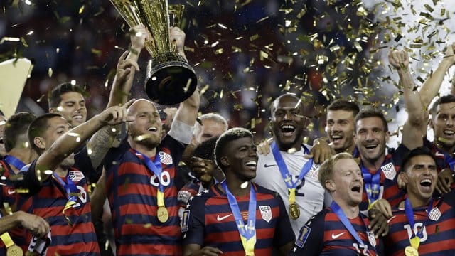 Die US-Mannschaft gewann den Gold Cup 2017.