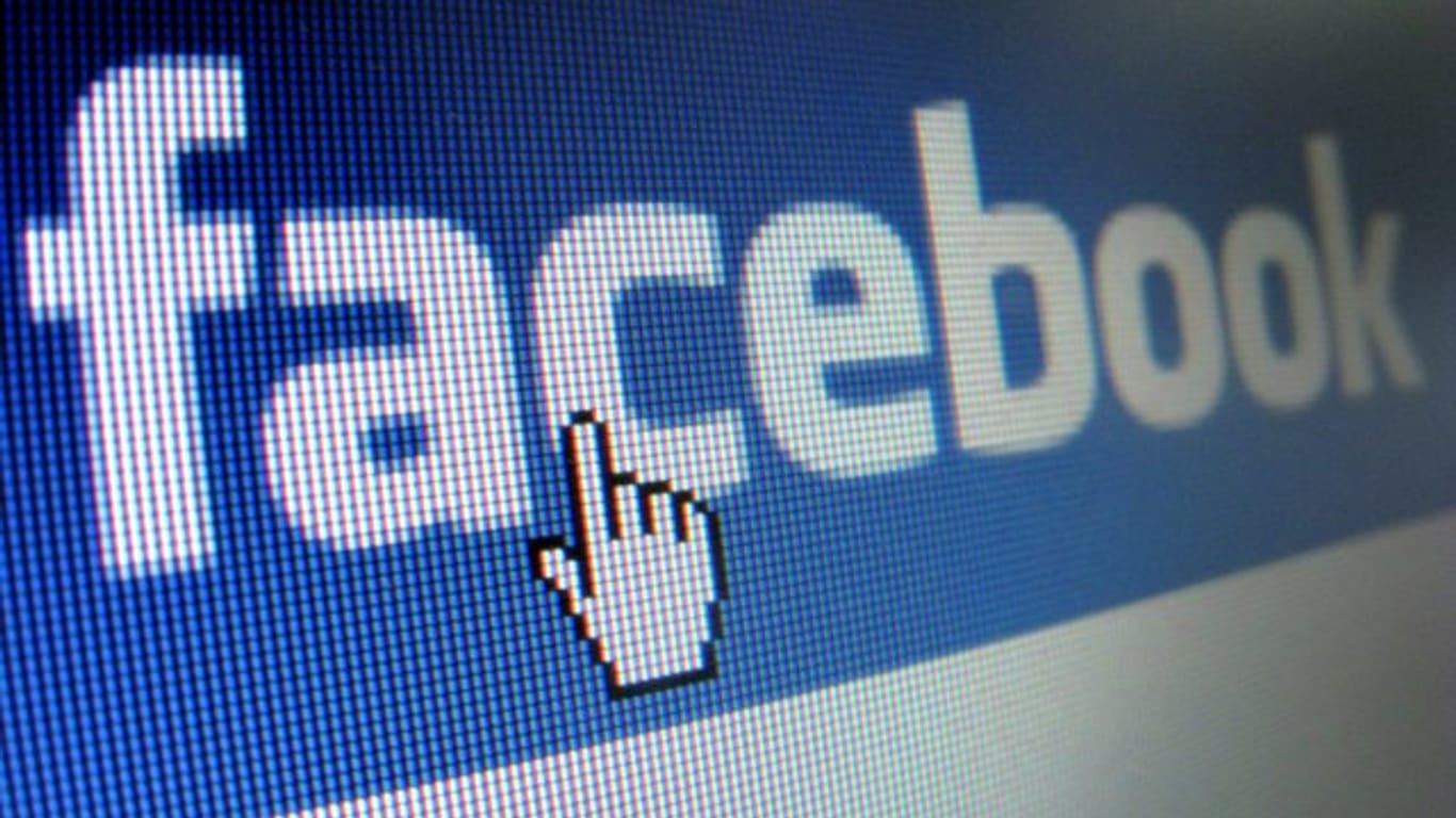 Das Facebook-Logo: Nutzer des sozialen Netzwerks klagten Mittwochnacht über Störungen