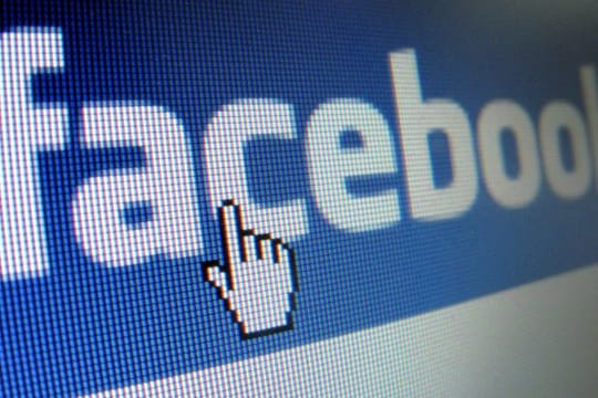 Das Facebook-Logo: Nutzer des sozialen Netzwerks klagten Mittwochnacht über Störungen