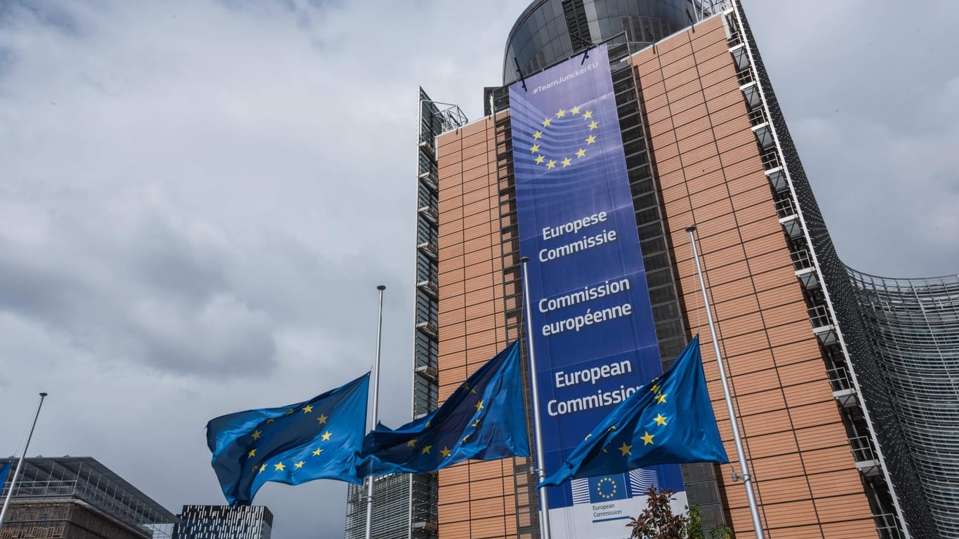 Die Europäische Kommission in Brüssel: Russland soll die Europawahl mit Fake News beeinflusst haben.