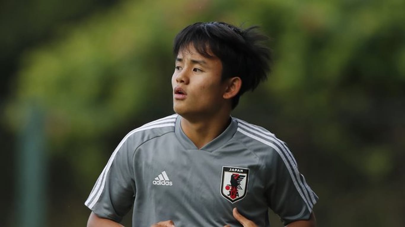 Japans Fußballtalent Takefusa Kubo spielt künftig für Real Madrids B-Elf.