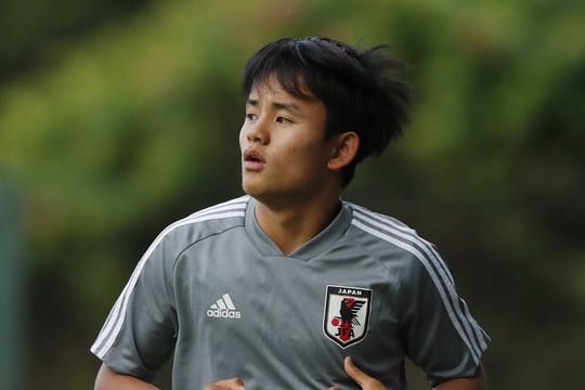 Japans Fußballtalent Takefusa Kubo spielt künftig für Real Madrids B-Elf.