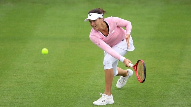 Tatjana Maria hat beim Rasenturnier in Nottingham das Halbfinale erreicht.