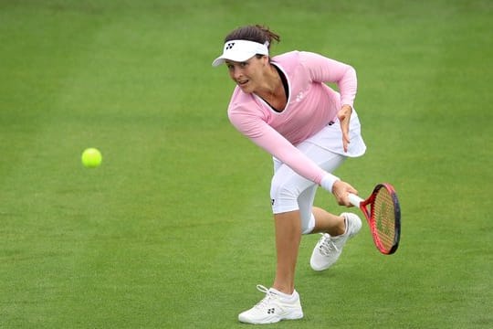 Tatjana Maria hat beim Rasenturnier in Nottingham das Halbfinale erreicht.