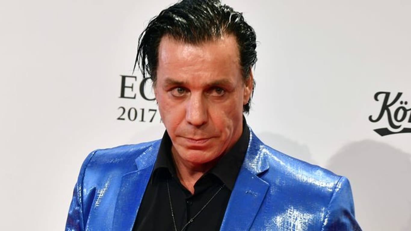 Der Sänger der Band Rammstein, Till Lindemann.