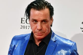 Der Sänger der Band Rammstein, Till Lindemann.