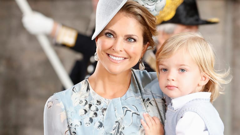 Prinzessin Madeleine mit ihrem Sohn Nicolas: Hier war er erst zwei Jahre alt.