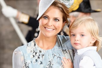 Prinzessin Madeleine mit ihrem Sohn Nicolas: Hier war er erst zwei Jahre alt.