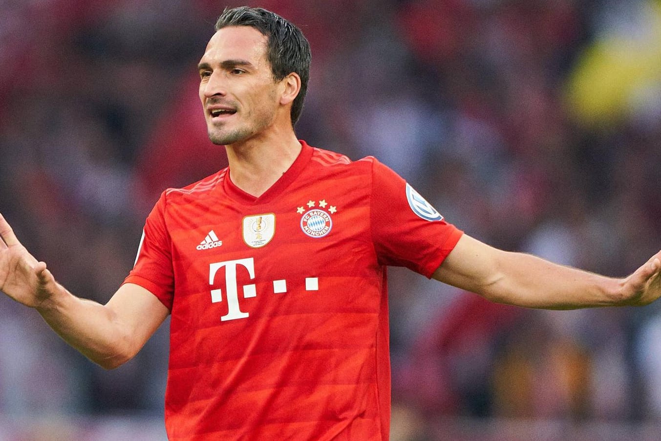 Vor dem Absprung beim Rekordmeister? Mats Hummels.
