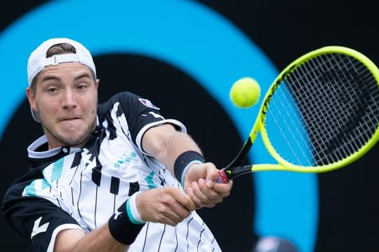 Jan-Lennard Struff ist beim Turnier in Stuttgart ausgeschieden.