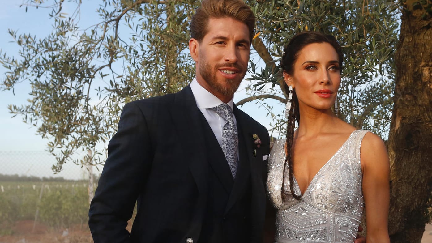 Sergio Ramos und Pilar Rubio: Die beiden haben am 15. Juni geheiratet.