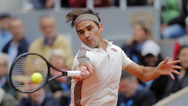 Geht topmotiviert in Halle an den Start: Roger Federer.