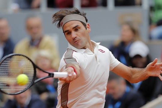 Geht topmotiviert in Halle an den Start: Roger Federer.