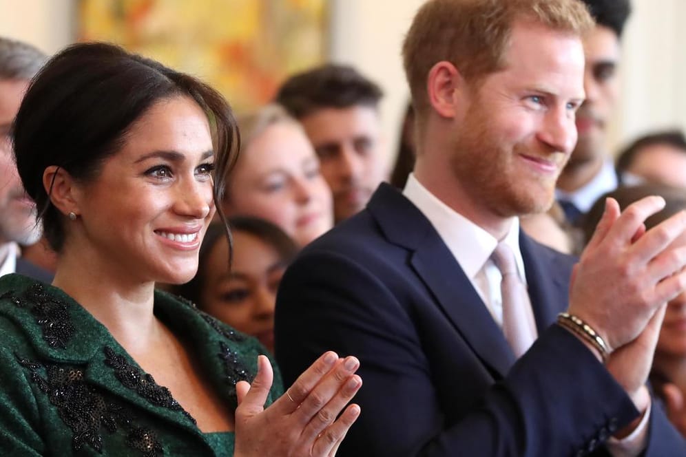 Herzogin Meghan und Prinz Harry: Zum Vatertag veröffentlichen sie ein neues Bild ihres Sohnes.