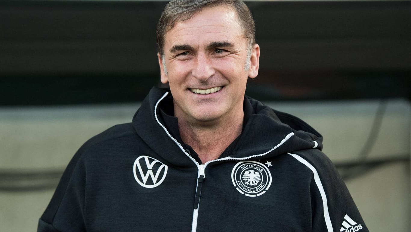 Trainer Stefan Kuntz will mit der deutschen U21 den EM-Titel holen.