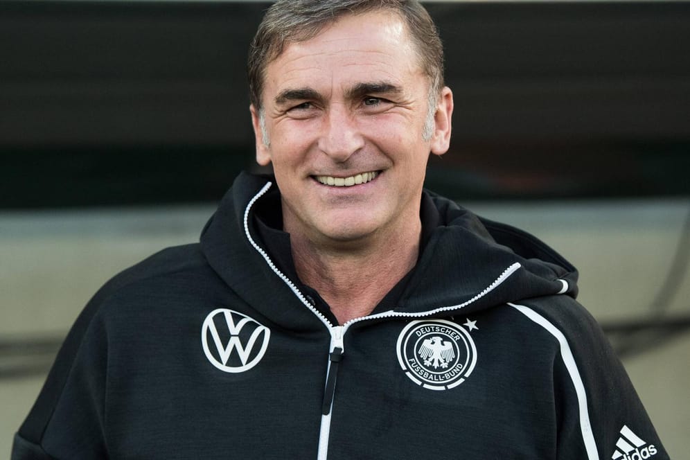 Trainer Stefan Kuntz will mit der deutschen U21 den EM-Titel holen.