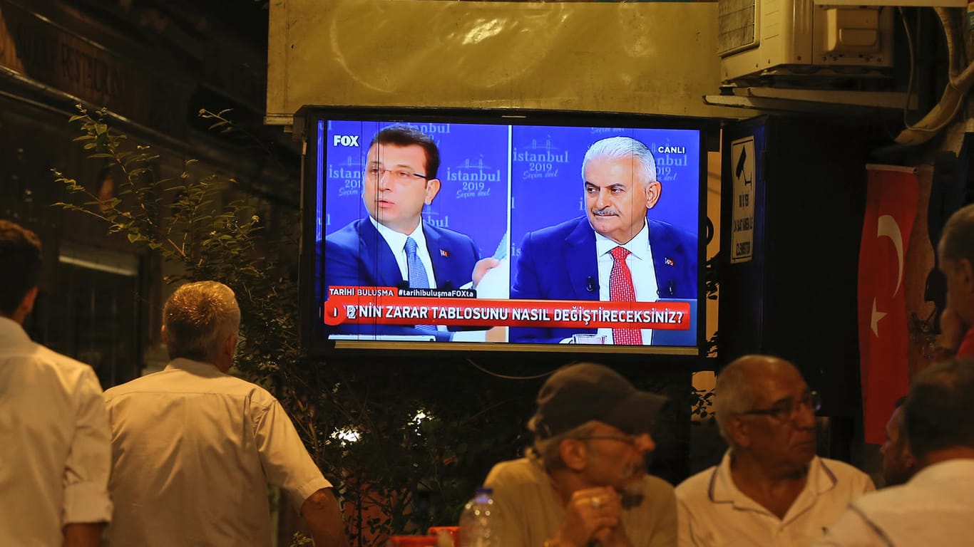 Die zwei Kandidaten der Bürgermeisterwahl in Istanbul: Am 23. Juni wird erneut gewählt.