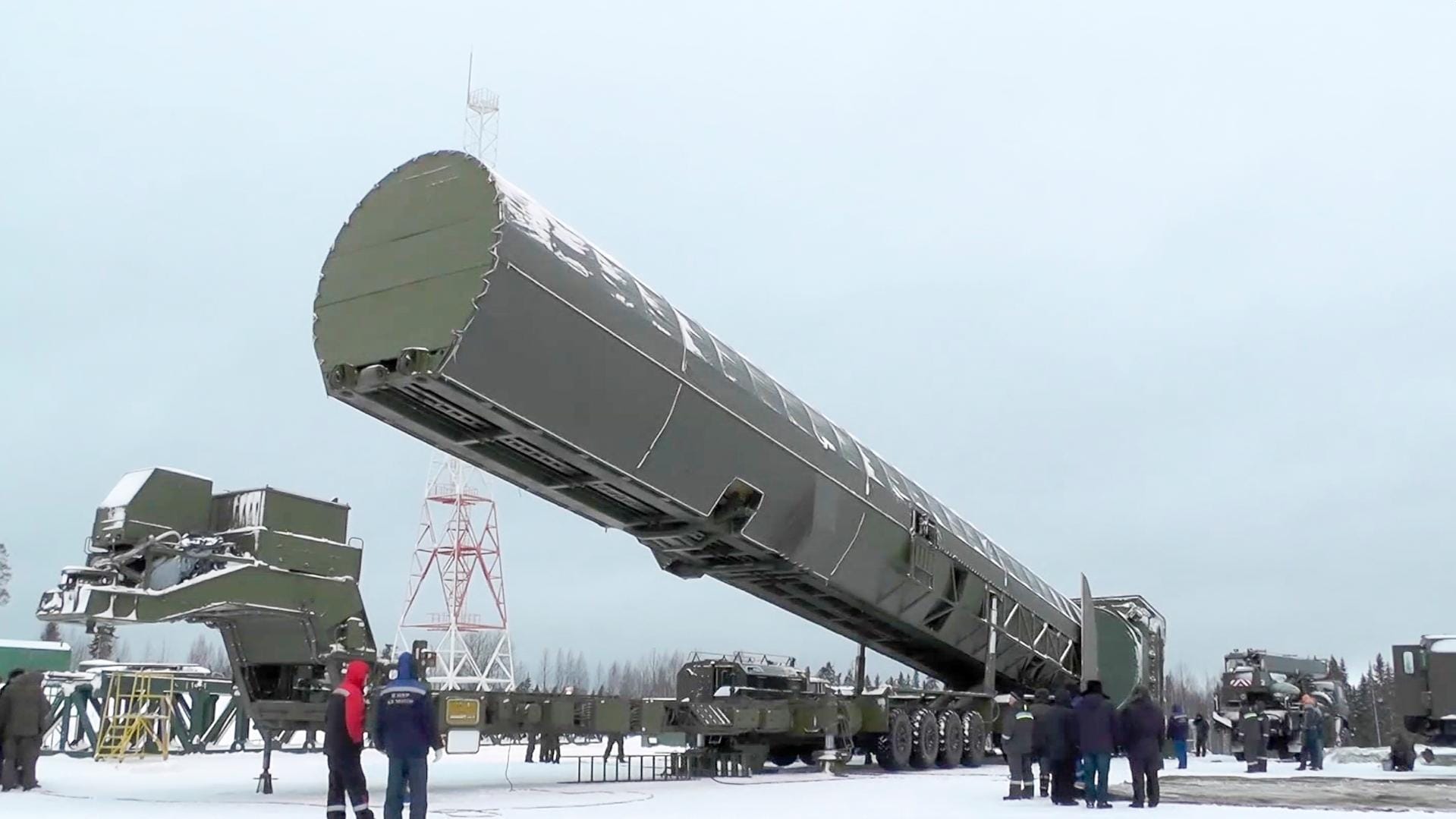 Eine russische Interkontinentalrakete: Das Stockholmer Friedensforschungsinstitut Sipri warnt vor besorgniserregenden Trends bei der atomaren Bewaffnung.