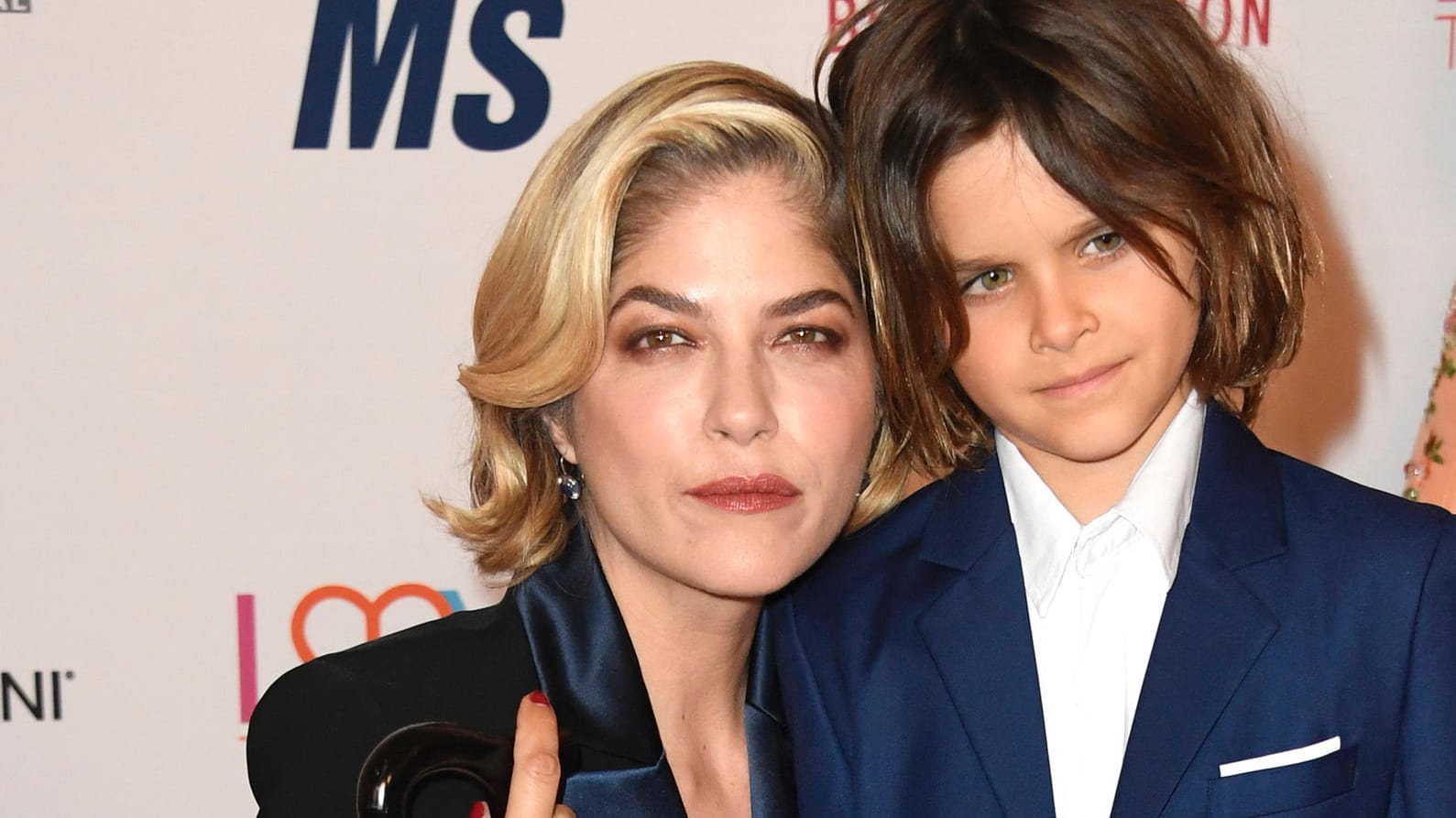 Selma Blair und ihr Sohn Arthur Saint Bleick: Der Junge ist sieben Jahre alt.