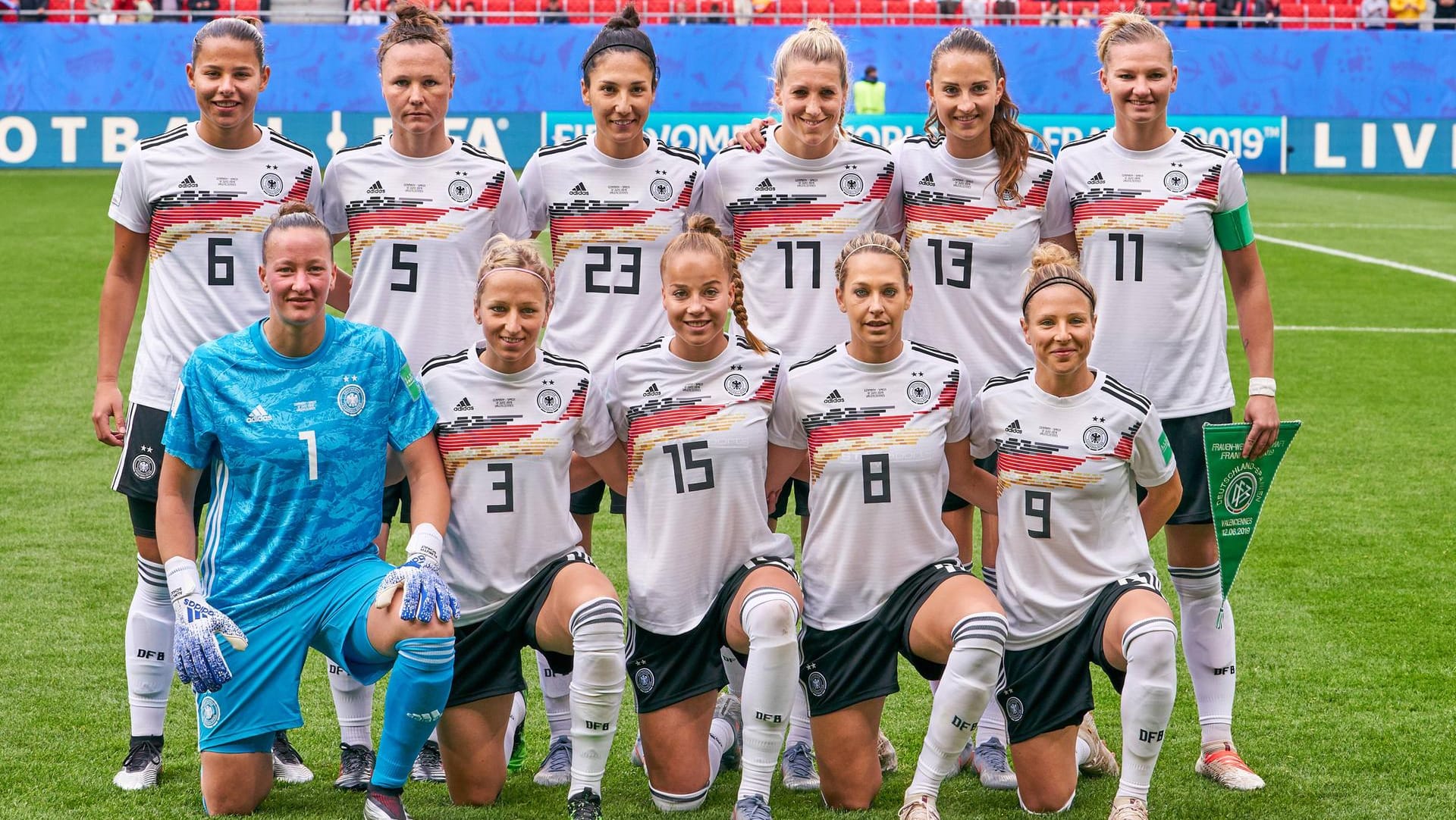 Teamfoto der deutschen Startelf