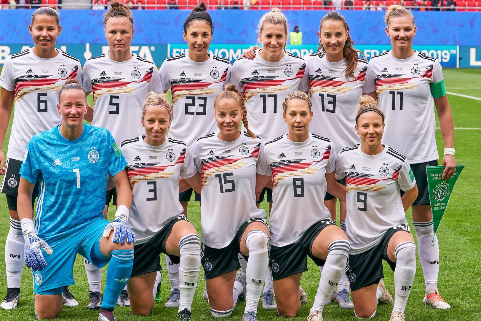 Teamfoto der deutschen Startelf