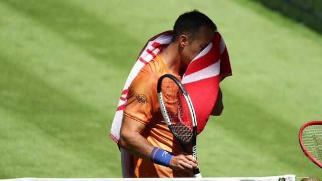 Philipp Kohlschreiber ist auch in Halle in der ersten Runde gescheitert.