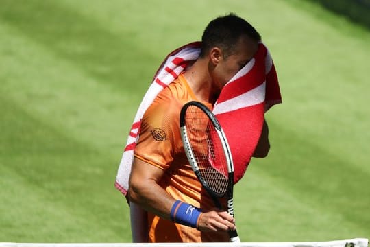 Philipp Kohlschreiber ist auch in Halle in der ersten Runde gescheitert.