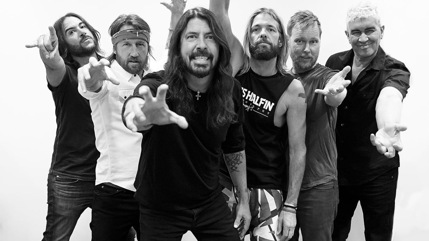 Foo Fighters: Die Band ist Headliner für das Zwillingsfestival.