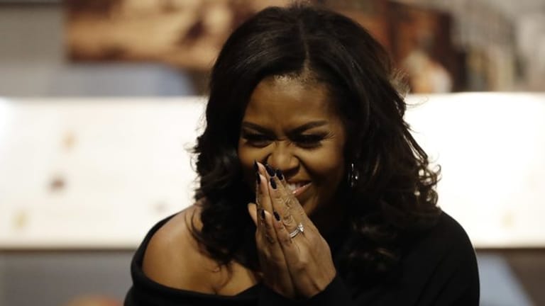 Michelle Obama hat die perfekte Wuftechnik.