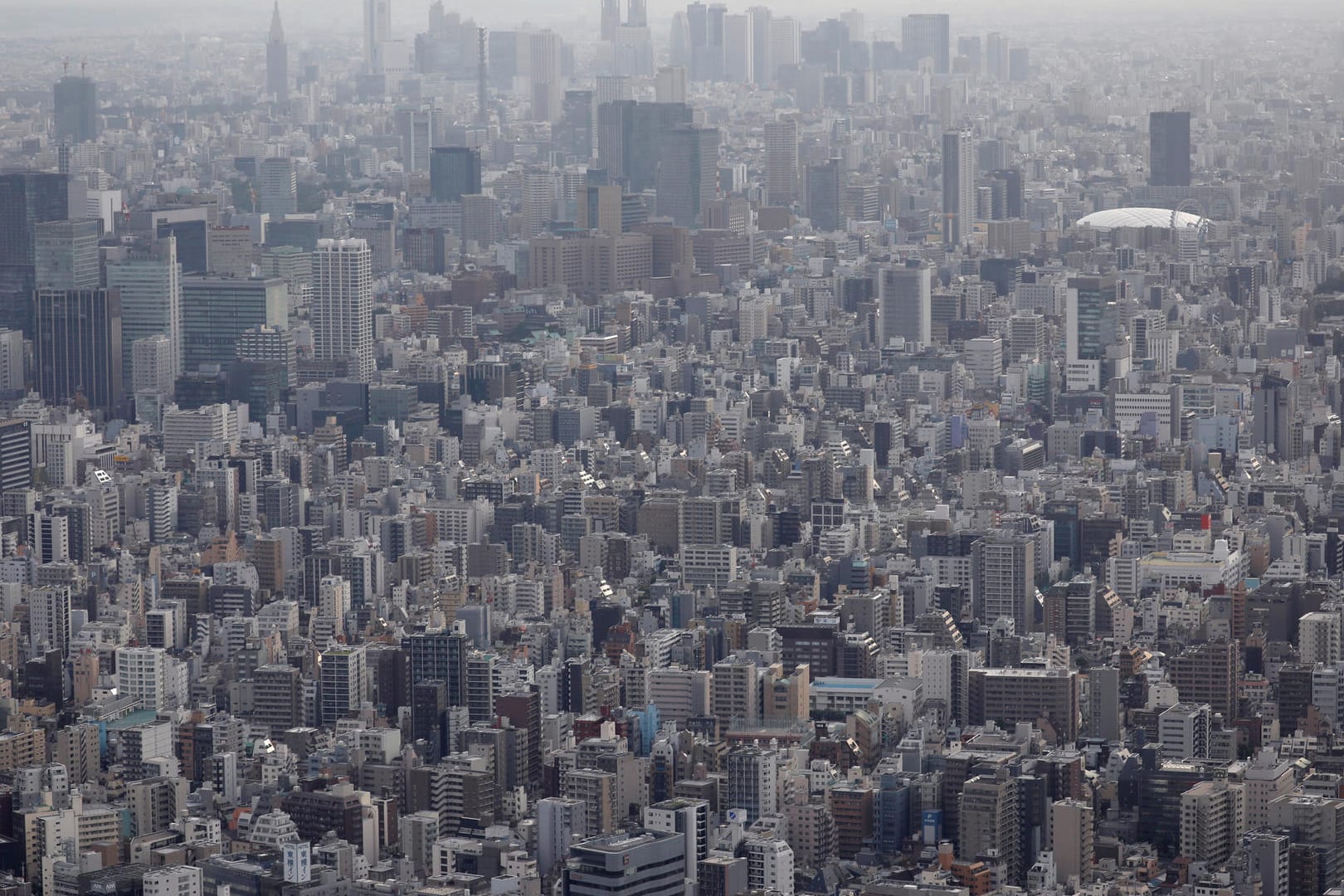 Die japanische Hauptstadt Tokio: Die Regierung hat nach einem Erdbeben vor der Küste eine Tsunami-Warnung ausgegeben.